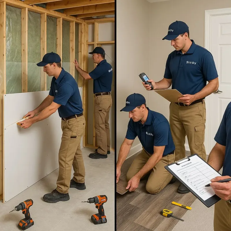 Repairs and Reconstruction process in Carolina Shores, NC