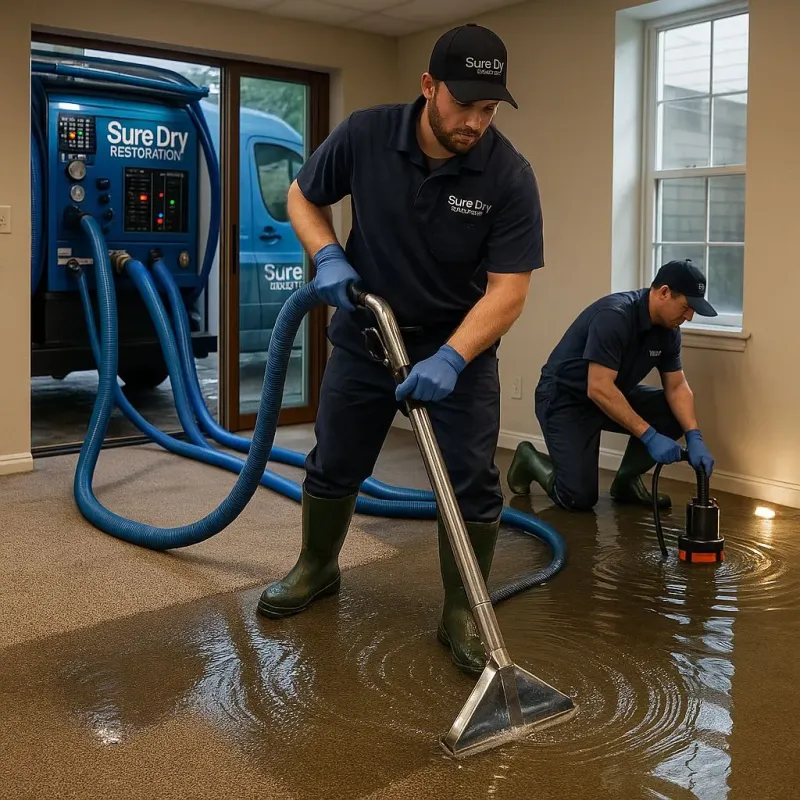 Water Extraction and Removal process in Carolina Shores, NC